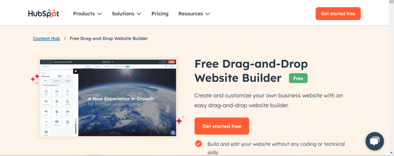 hubspot ai website builder